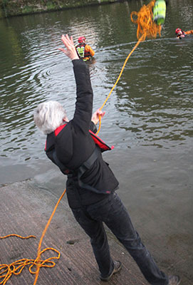 Photo of Marion in mid throw