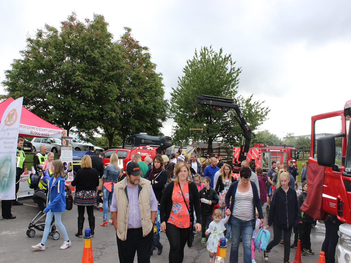 A good turnout at Wellington Fire Station open day