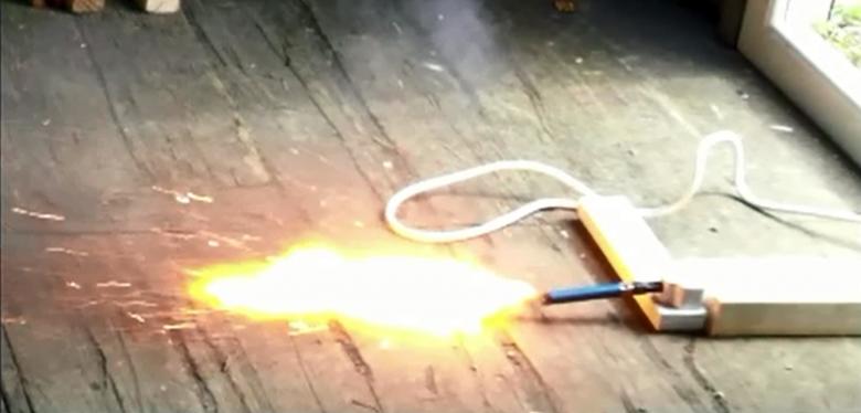 E-Cigarette explodes