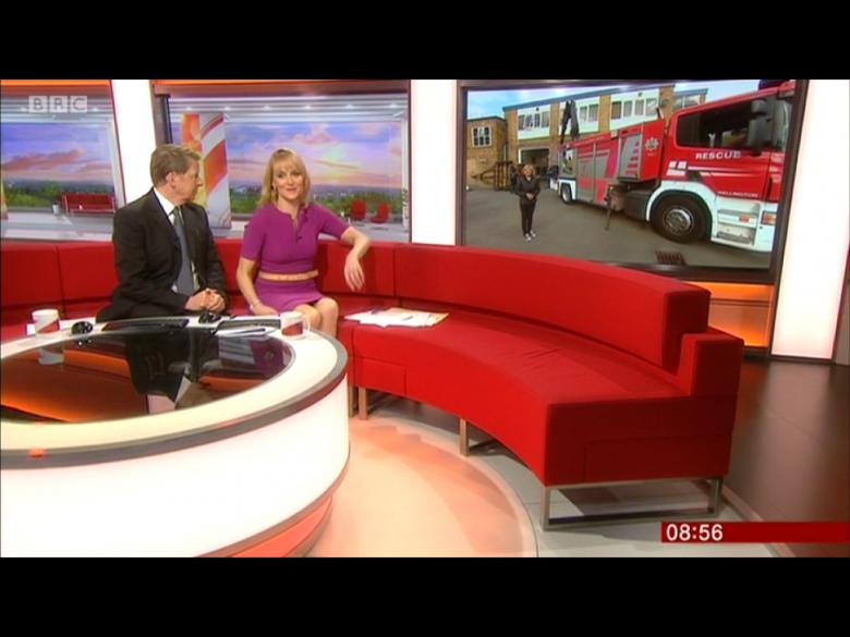 Wellington Fire Station on Breakfast TV today