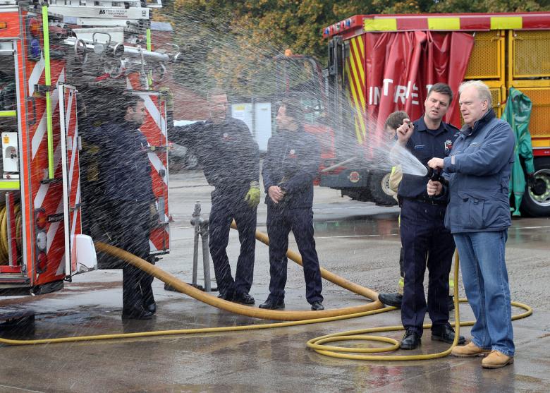Action packed open day at Telford Central Fire Station