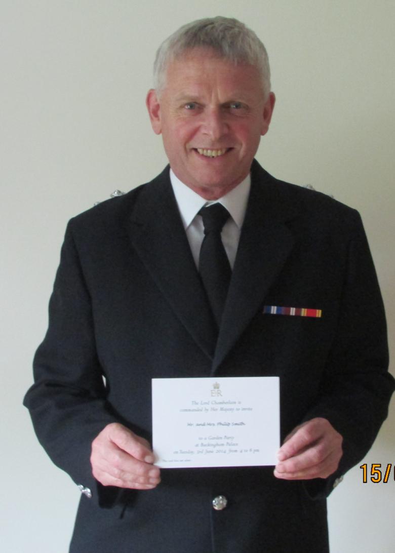 Wem's Phil Jones holds royal invite