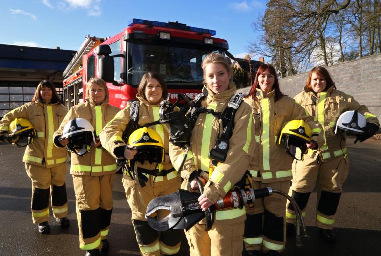Women are being encouraged to attend a firefighter “taster” day in Oswestry on June 17